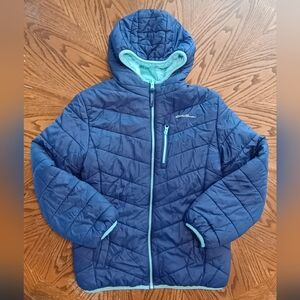 Eddie Bauer Reversible Puffer Jacket